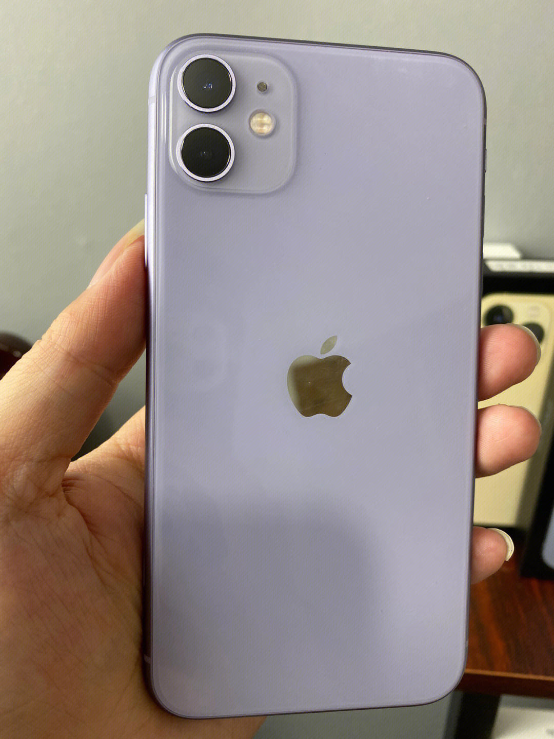 苹果11紫色真的好好看