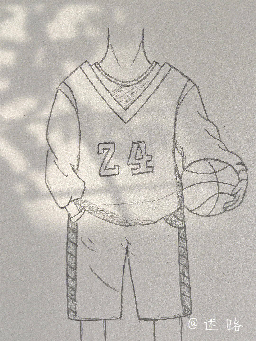 篮球赛海报手绘素描图片