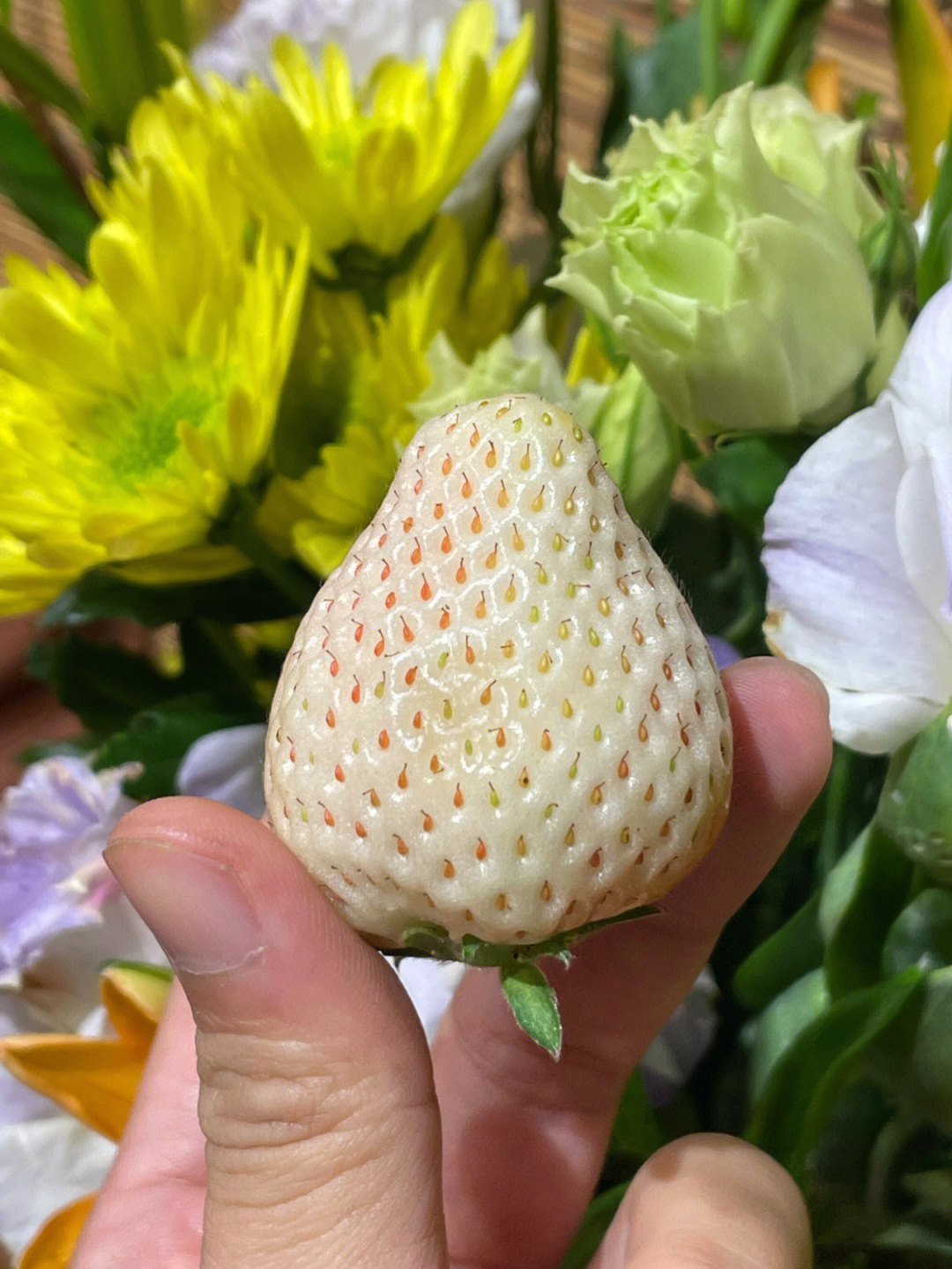 草莓桃熏成熟性状图片