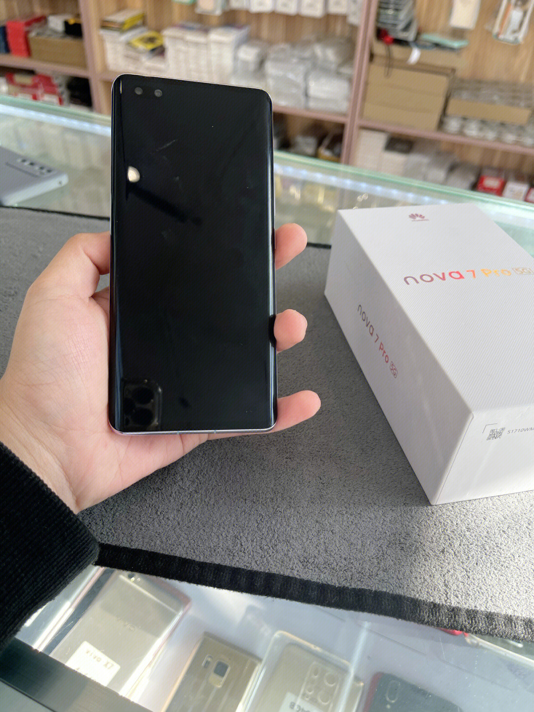 好物分享华为nova7pro99新全套包装优品