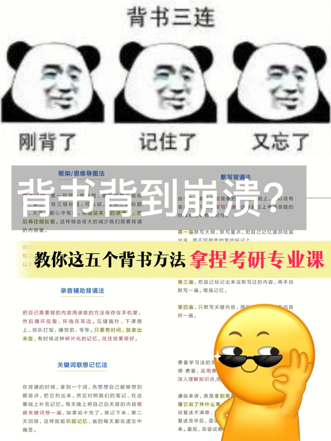 背书背到抓狂的图片图片