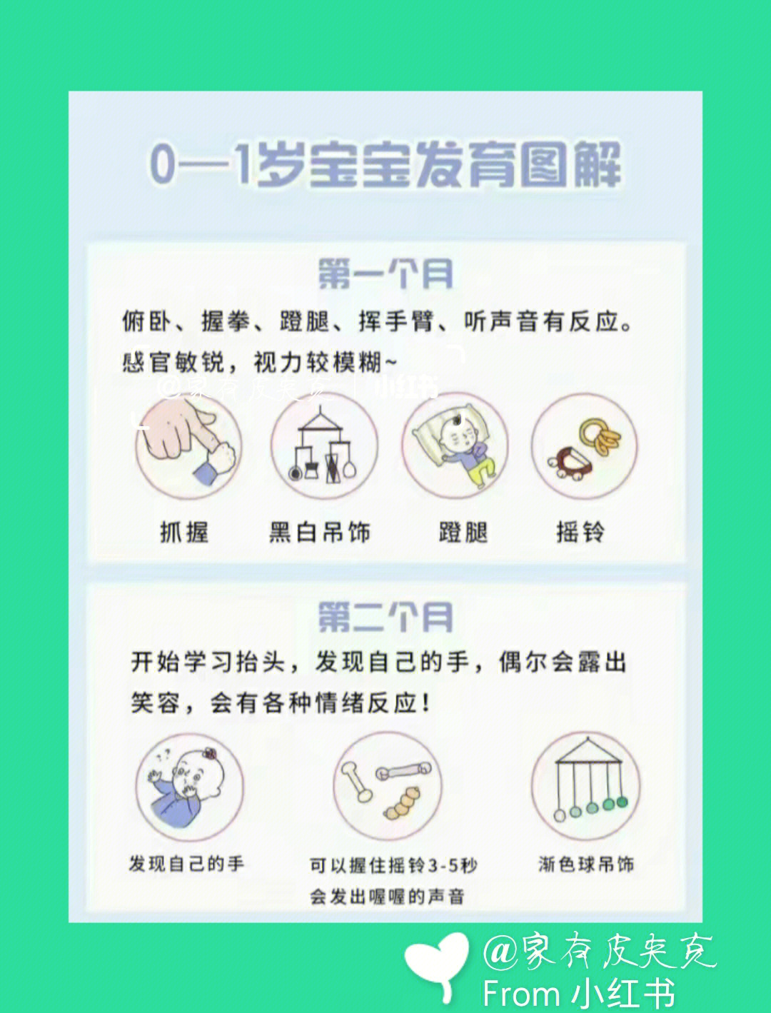 宝宝听力发育图1～12月图片