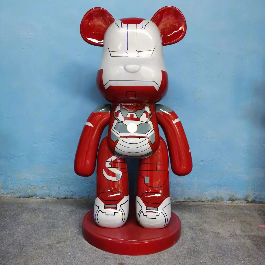 积木熊大摆件(可定制)有需要的可以私信#积木熊bearbrick#摆件