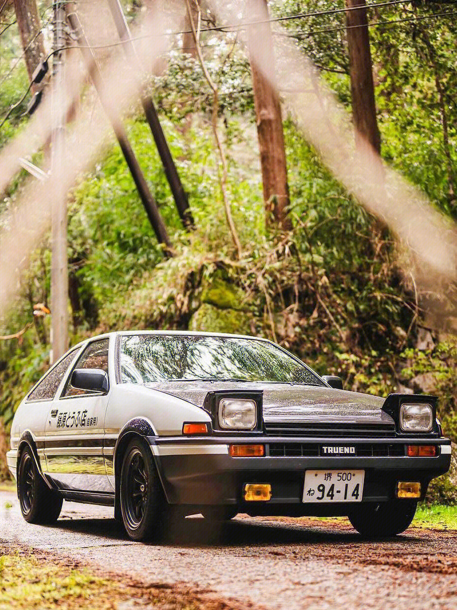 夏天·86·拓海 一部电影一串回忆#头文字d#丰田#ae86#汽车分享