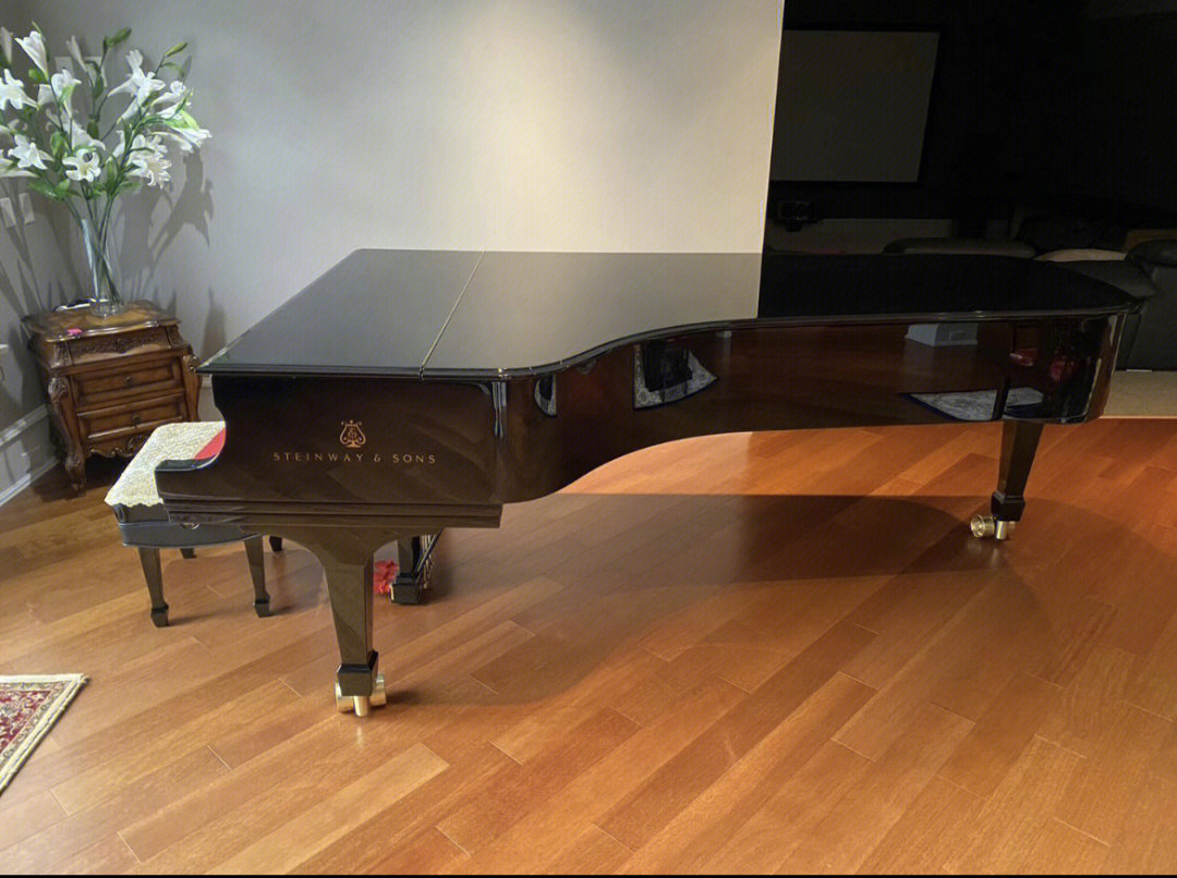 施坦威steinway钢琴之王二手施坦威九尺d型转让七年新保养很好音色醇