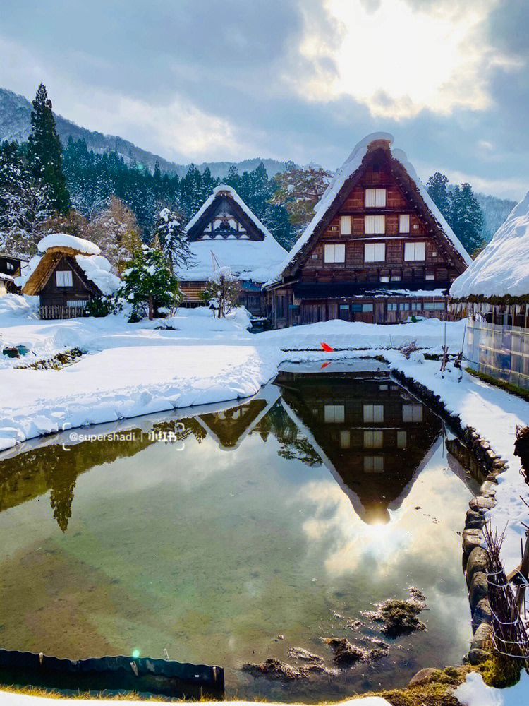 误闯童话世界76白川乡日本最美村庄冬季旅行