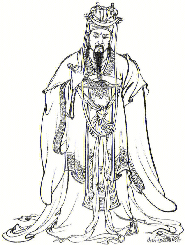 比干,为明代神仙小说《封神演义》中的正面人物,是商纣王的叔父兼亚相