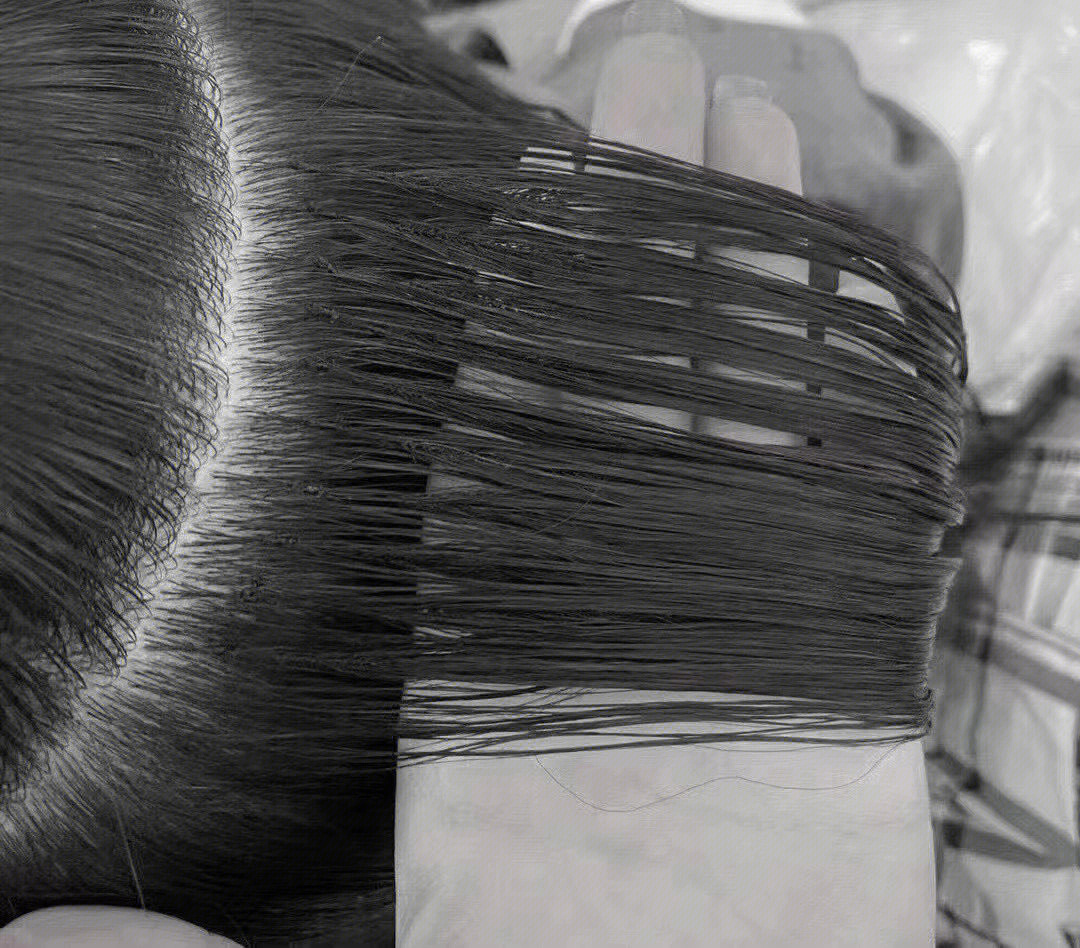 微编织羽毛接发是目前接发接口最小,也是最舒适的接发本店在嘉兴经开
