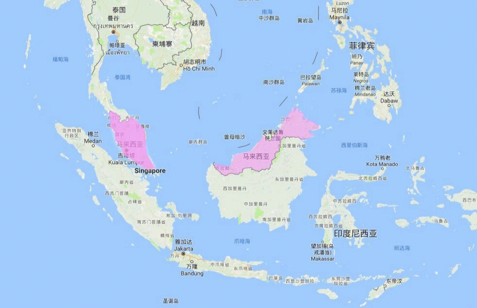 马来群岛地理位置图片