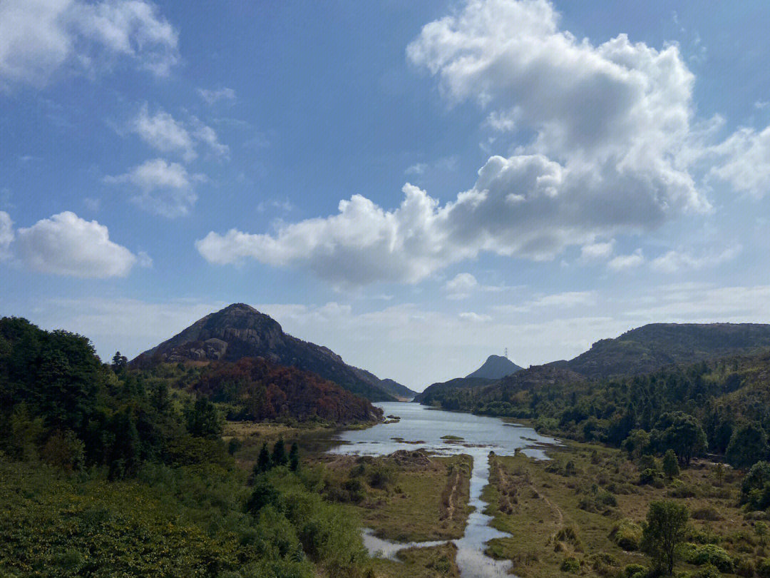 平湖罗山水库图片