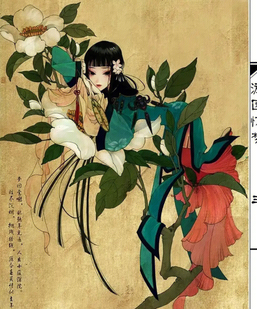 夏达子不语漫画木芙蓉图片