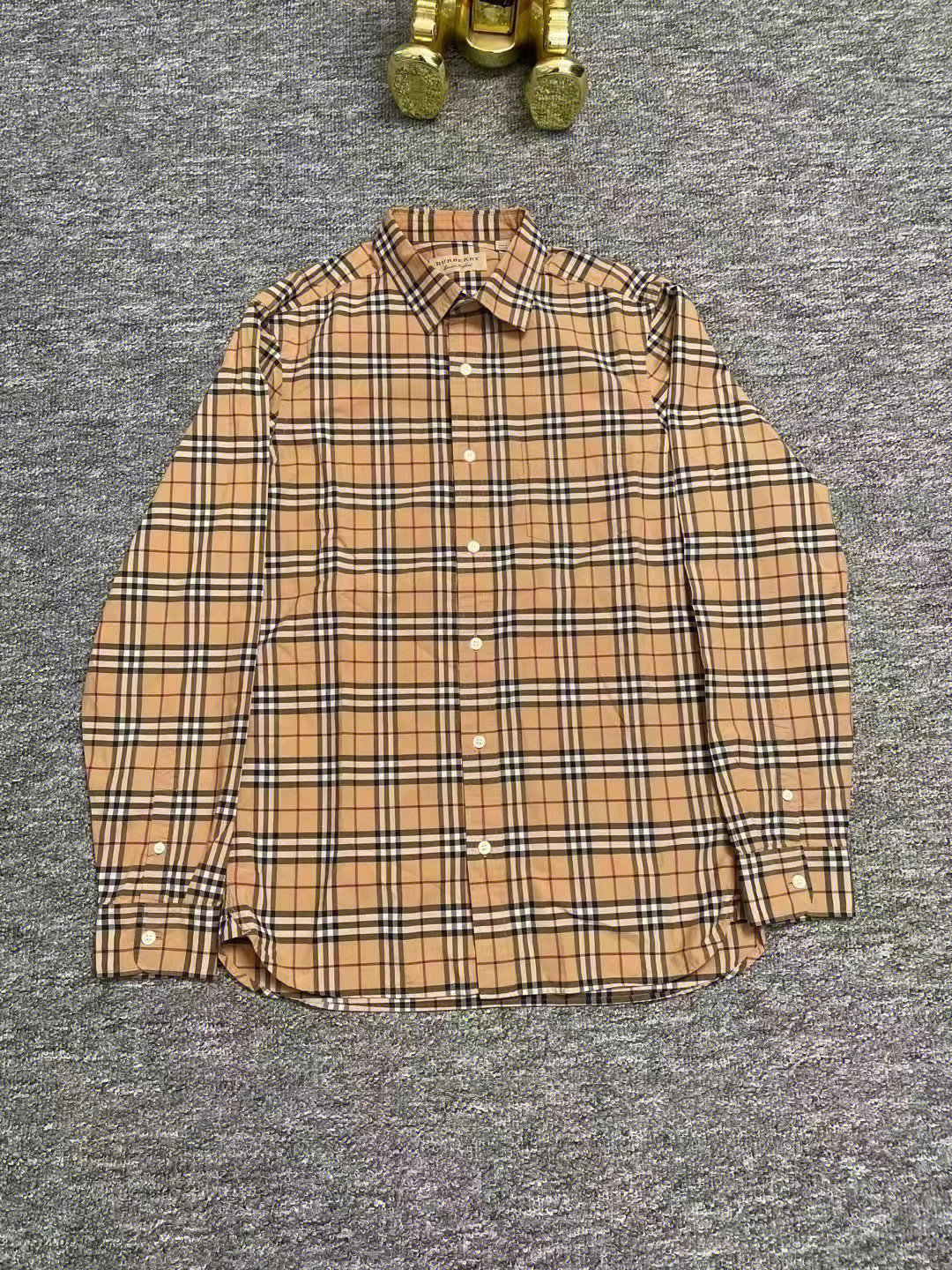 95新burberry小格纹衬衫999