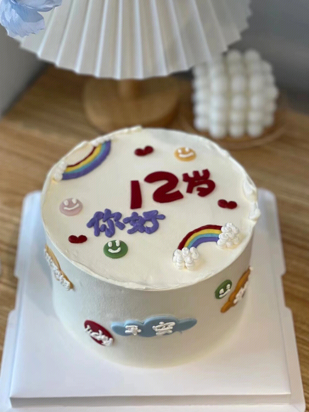 12岁儿童生日蛋糕图片