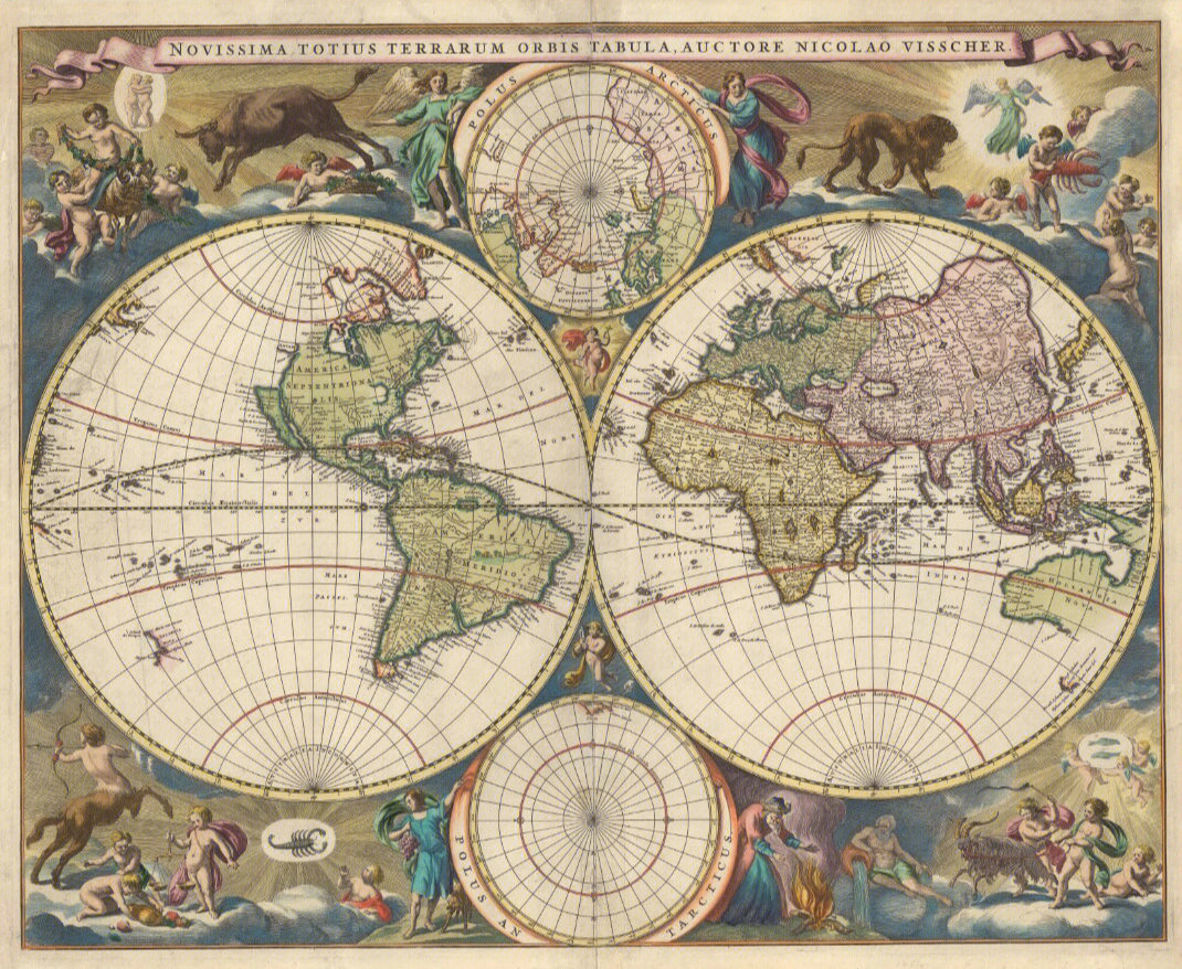 18世纪欧洲地图图片