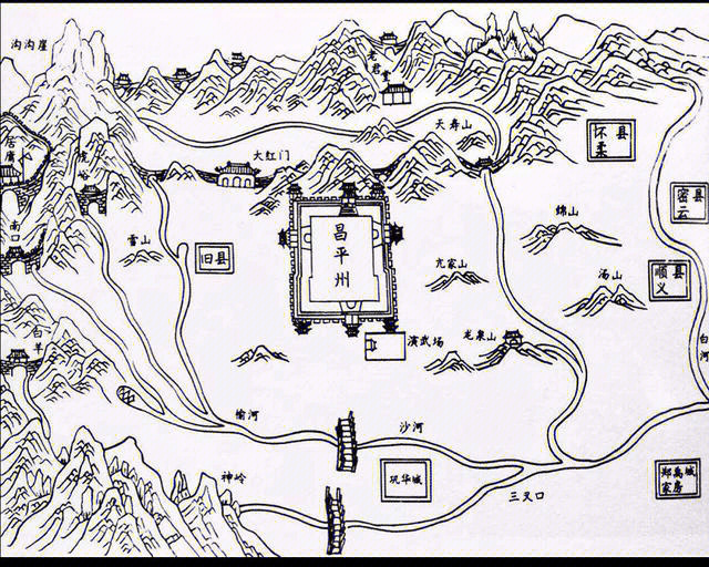 旧治白浮图城,景泰元年(1450年)筑永安城於东,三年迁县治焉.