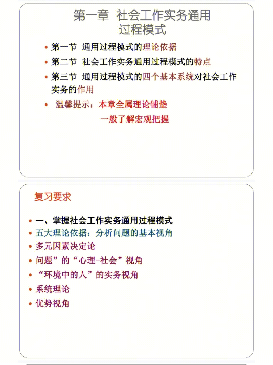 社会工作案例分析解题模板