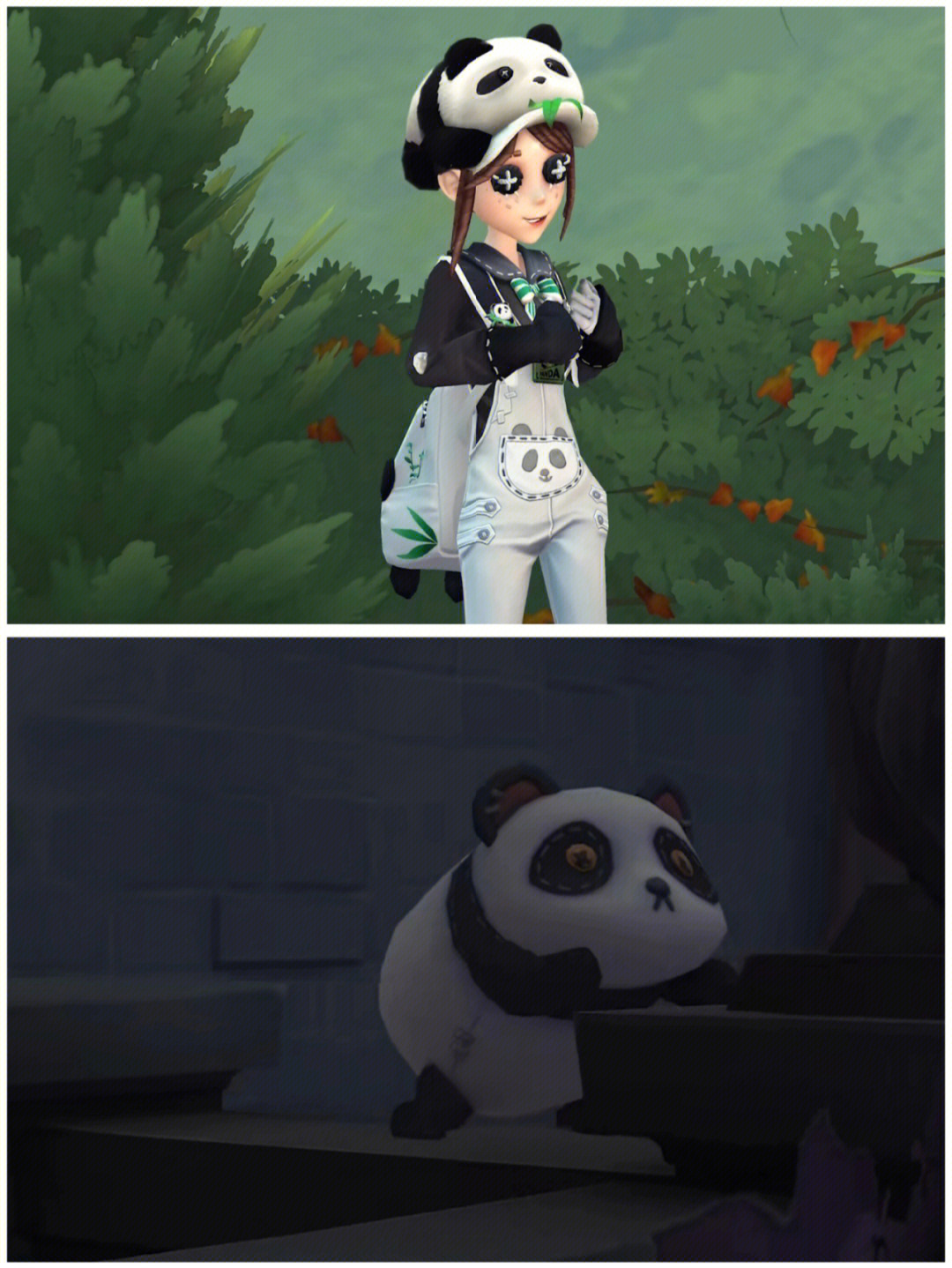 第五人格熊猫头像框图片