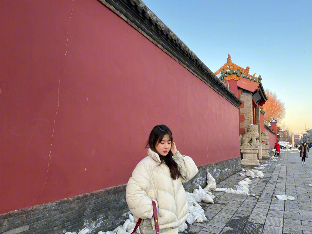 沈阳故宫雪景