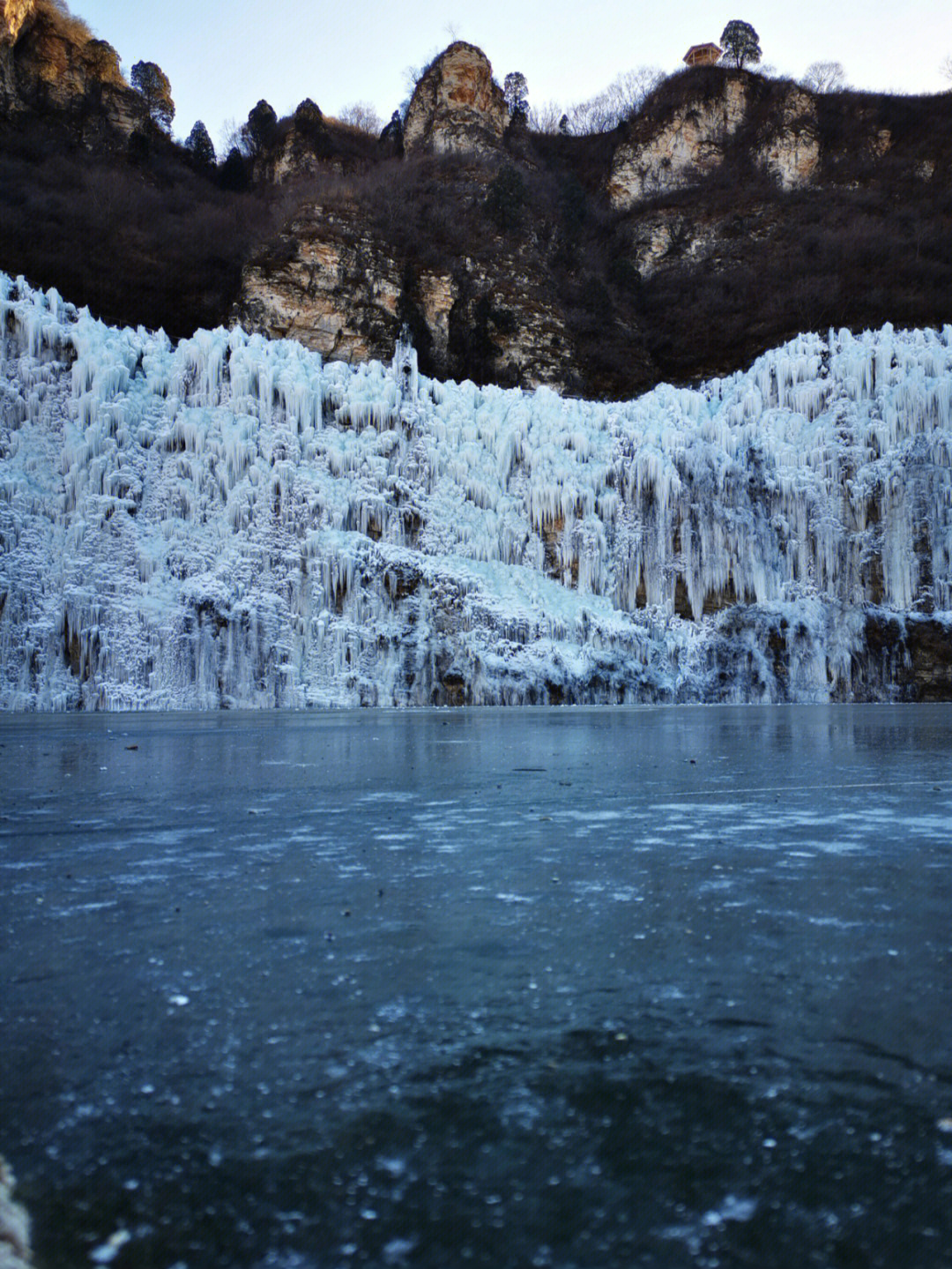 房山金水湖冰瀑门票图片
