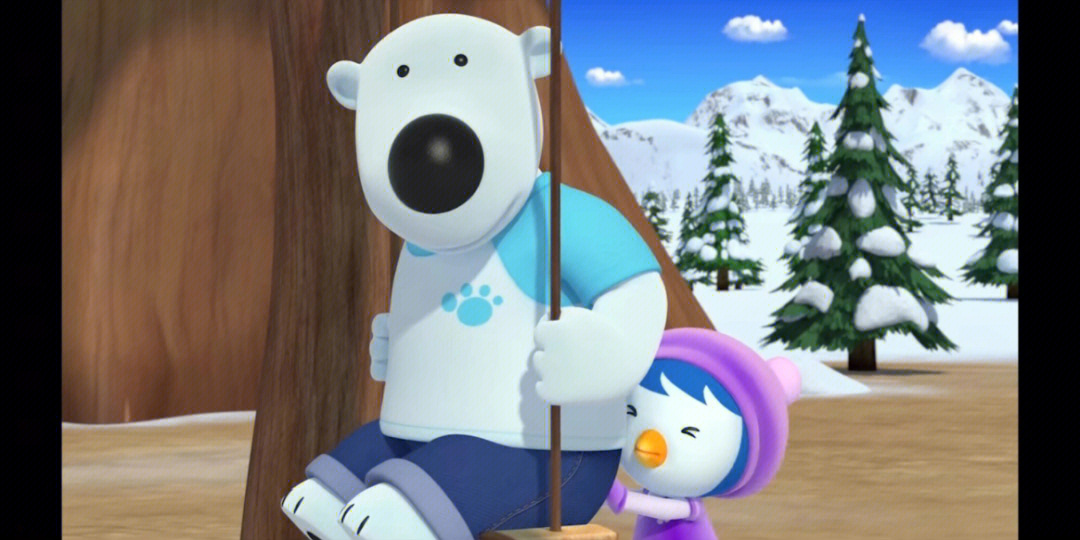 邀请大家观看林孝埈出演的动画片《小企鹅啵乐乐》,原来小佩蒂是女孩