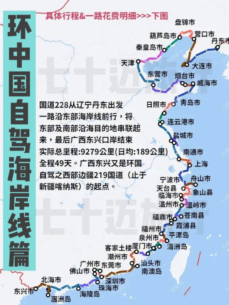 中国海岸线地图高清图片