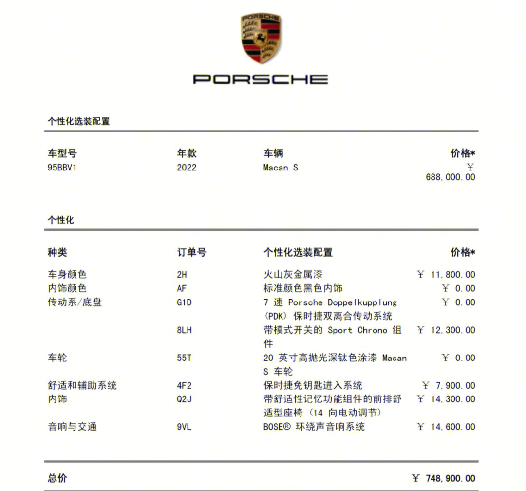 线条经典飞线赋予典型的跑车轮廓20寸深钛色macan s 运动轮毂搭载2