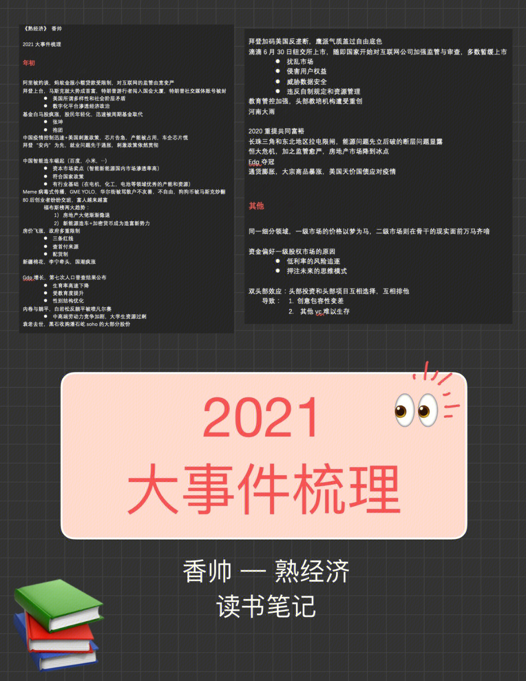 读书笔记2香帅熟经济2021经济大事件