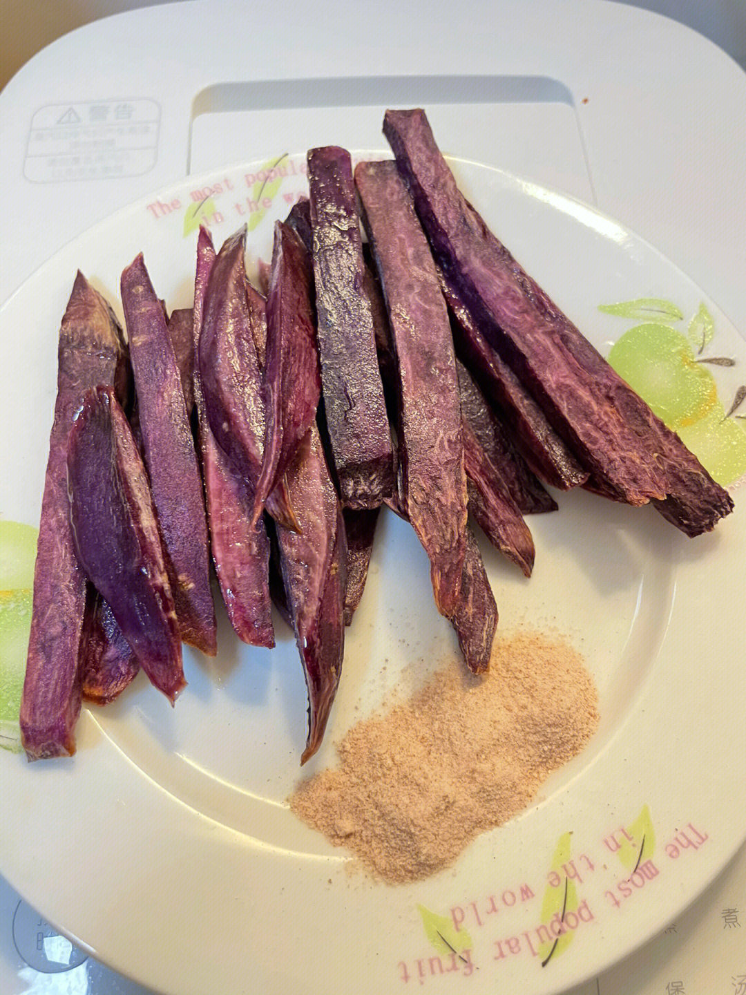 烤紫薯串图片