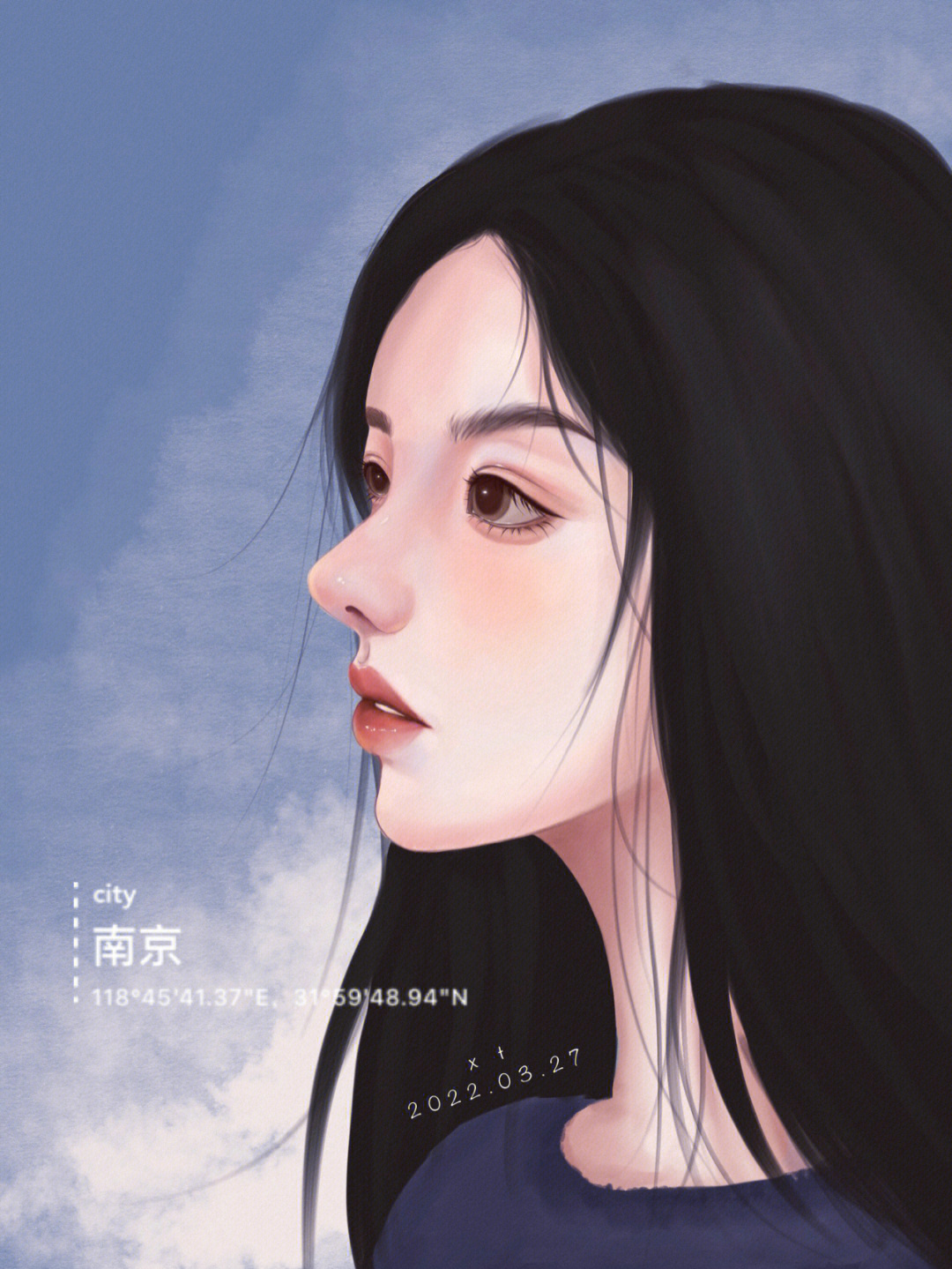 procreate手绘头像