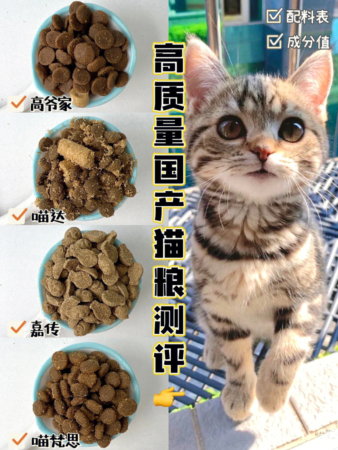 4款高质量国产猫粮开袋测评小白速进