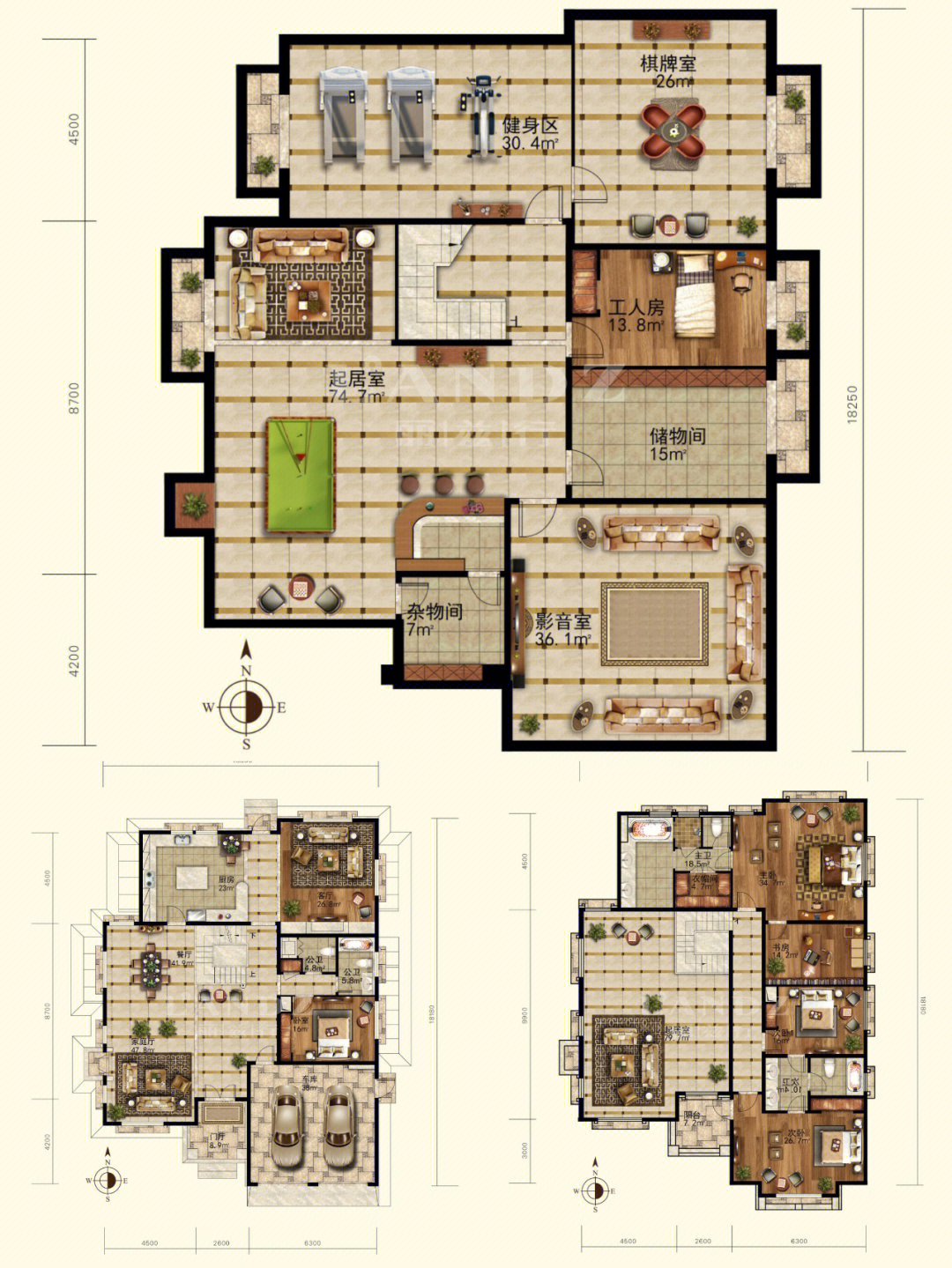 日本独栋住宅户型图图片