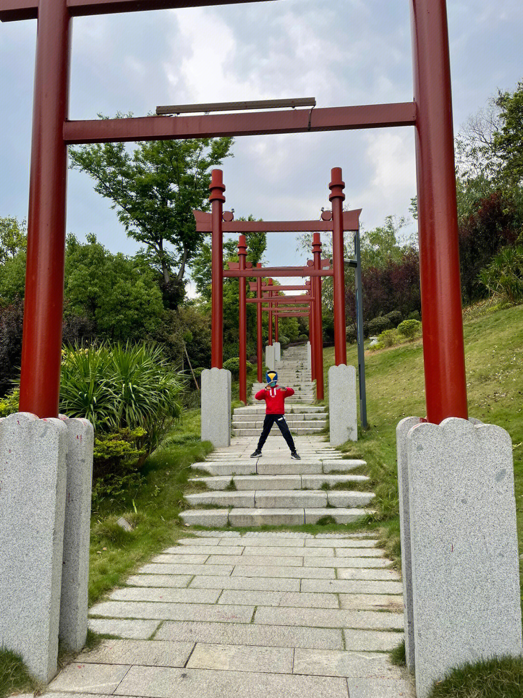 高盖山公园景点图片