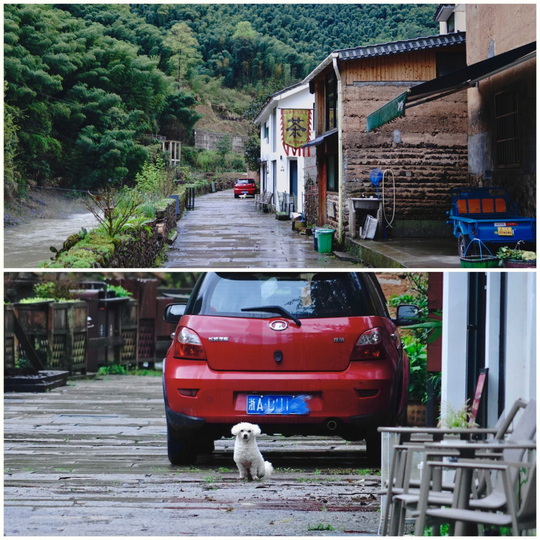 雨后的石舍村