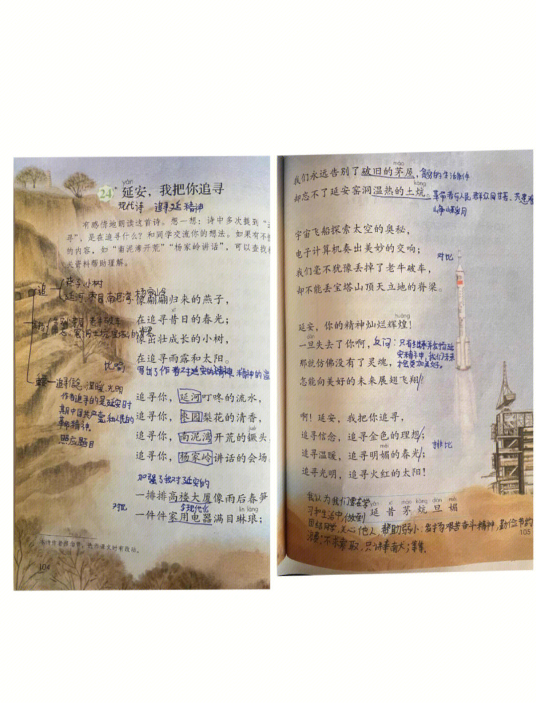 24延安我把你追寻笔记