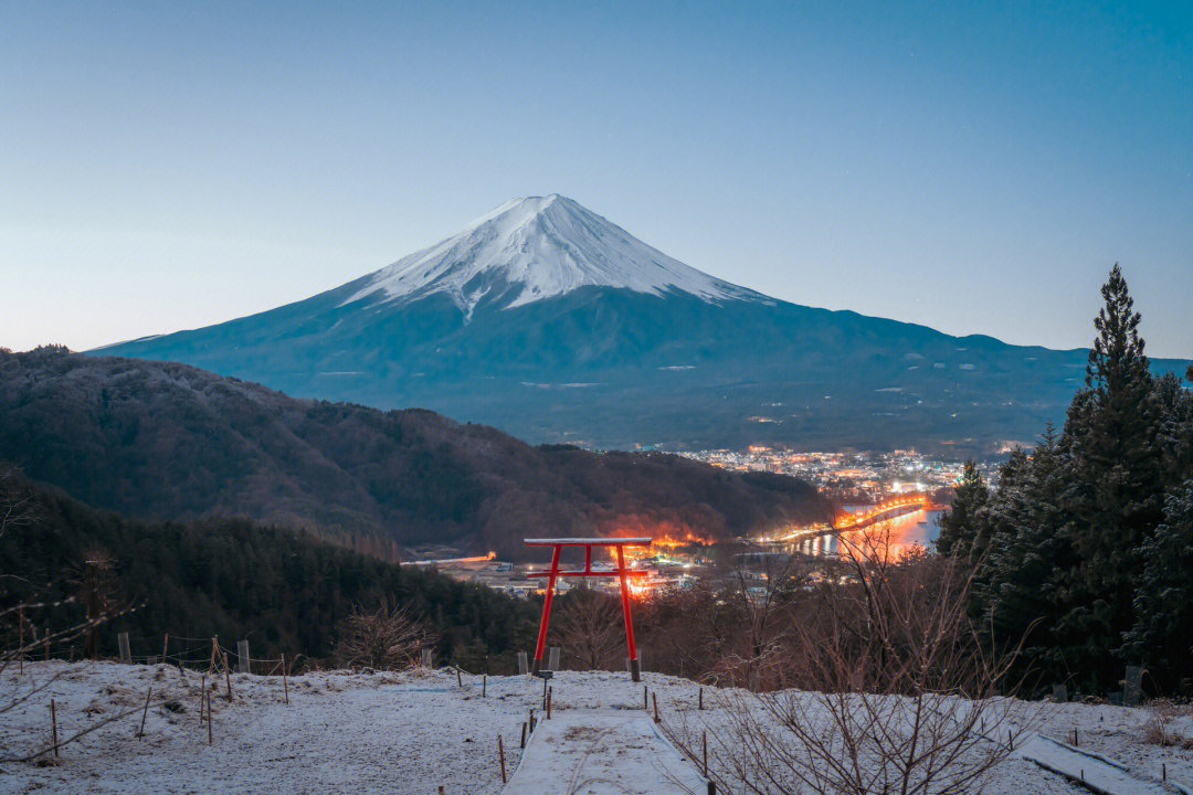 富士山の果粒图片