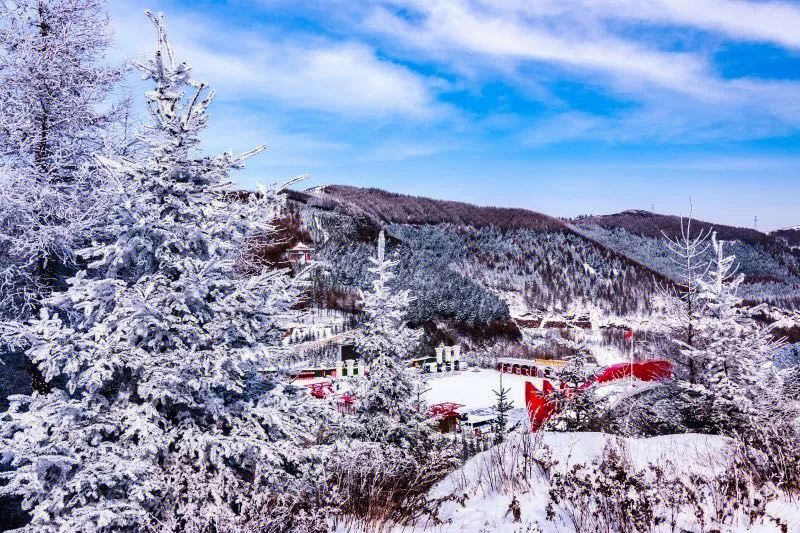 银川八景贺兰晴雪图片