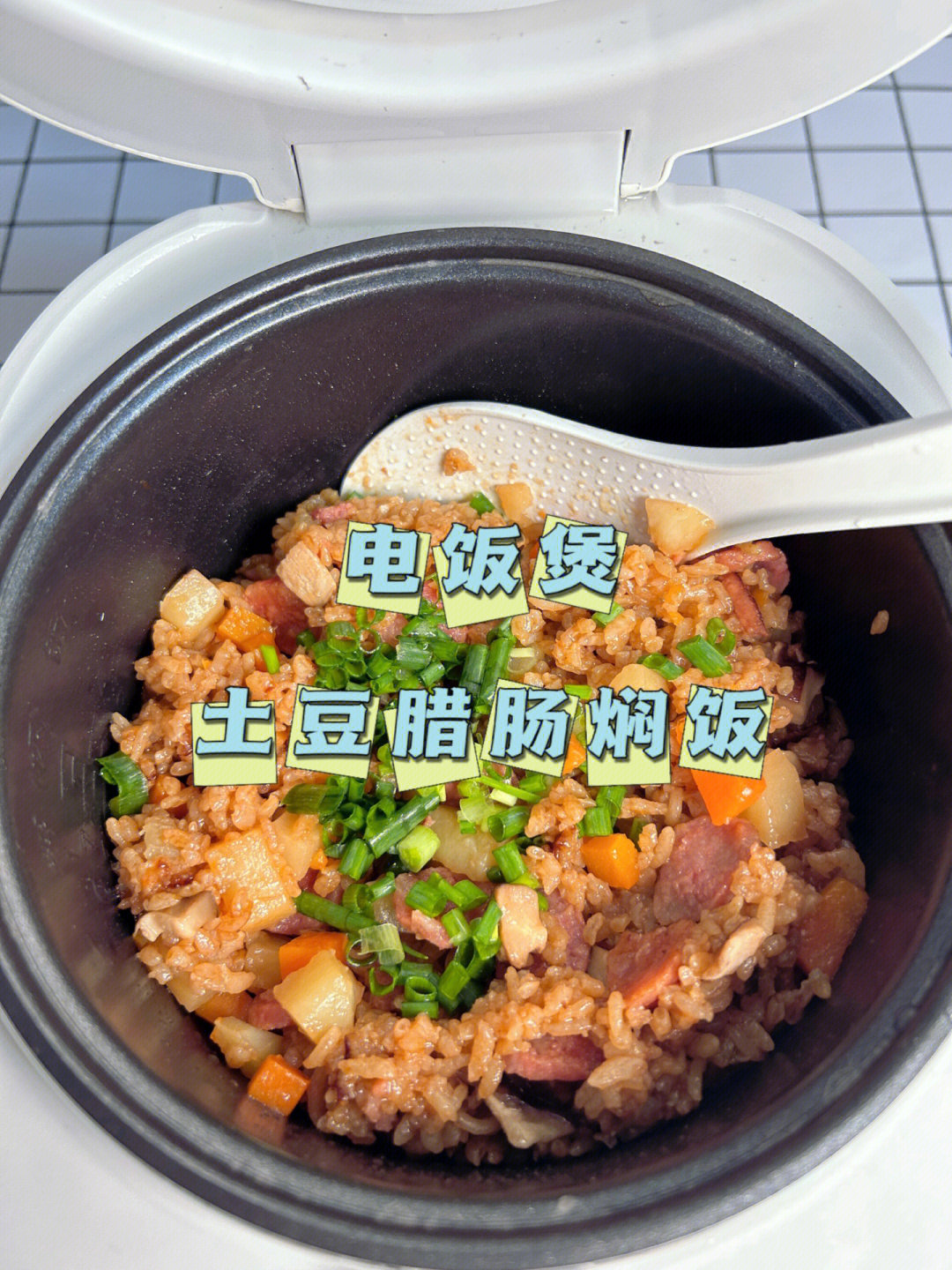 煲仔饭的做法电饭煲图片