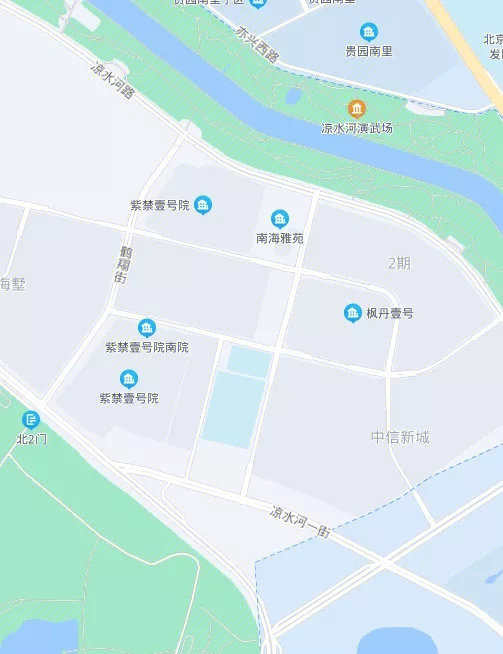 南海子公园三期规划图图片