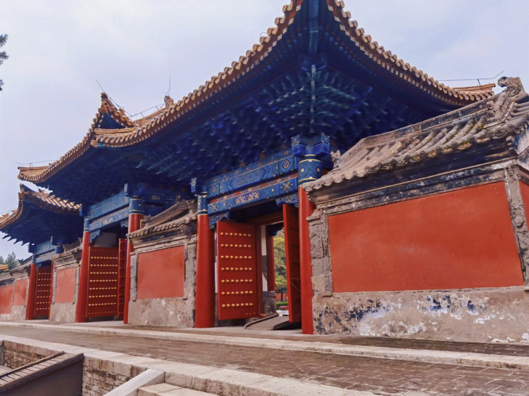 华阴西岳庙屋顶造型美的代表