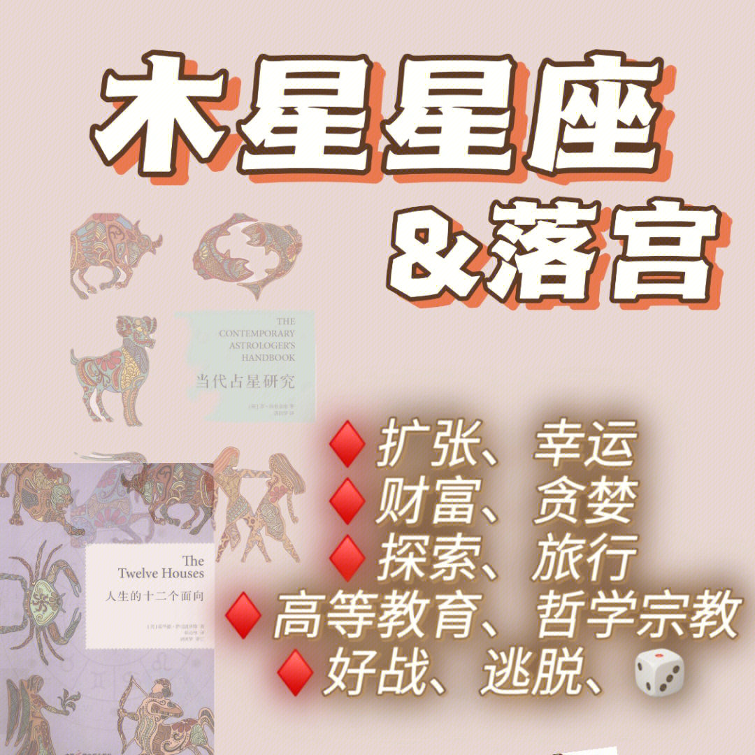 木星落十二星座十二宫位