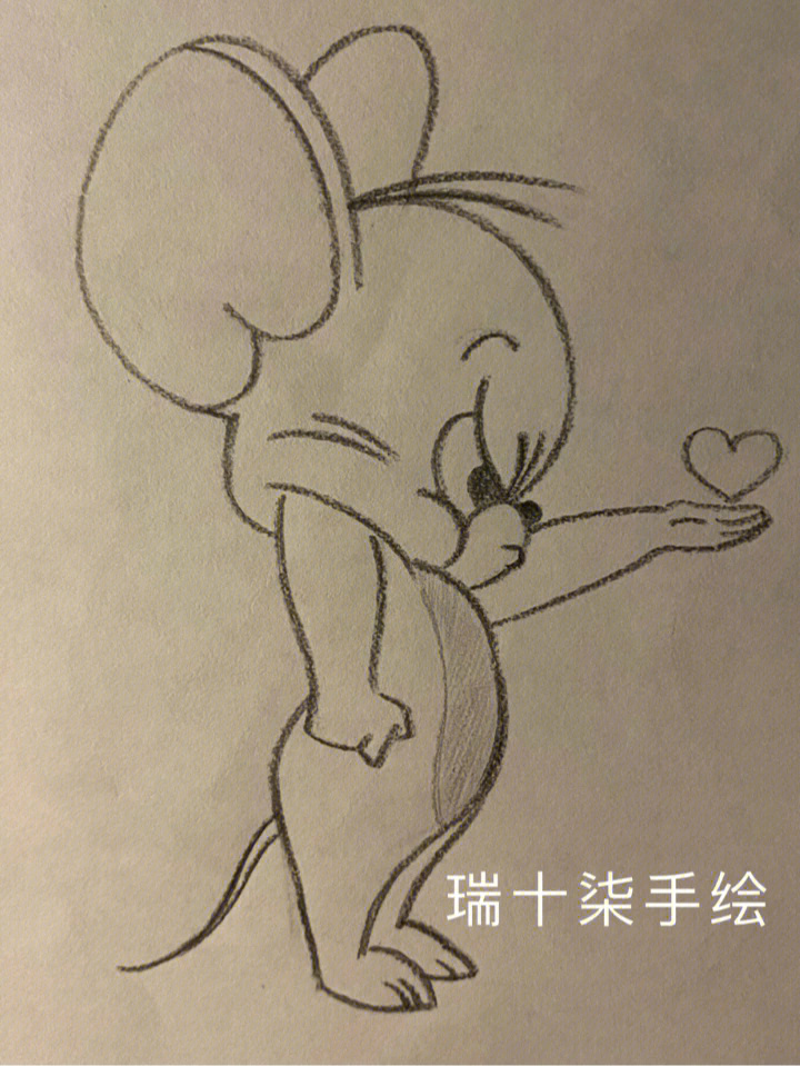 这杰瑞好像吃多了,好胖