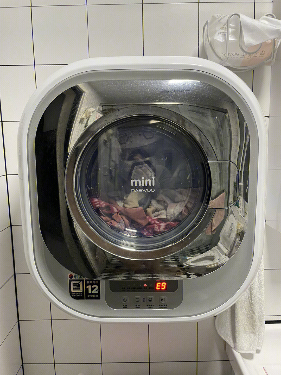 大宇mini洗衣机故障oe图片