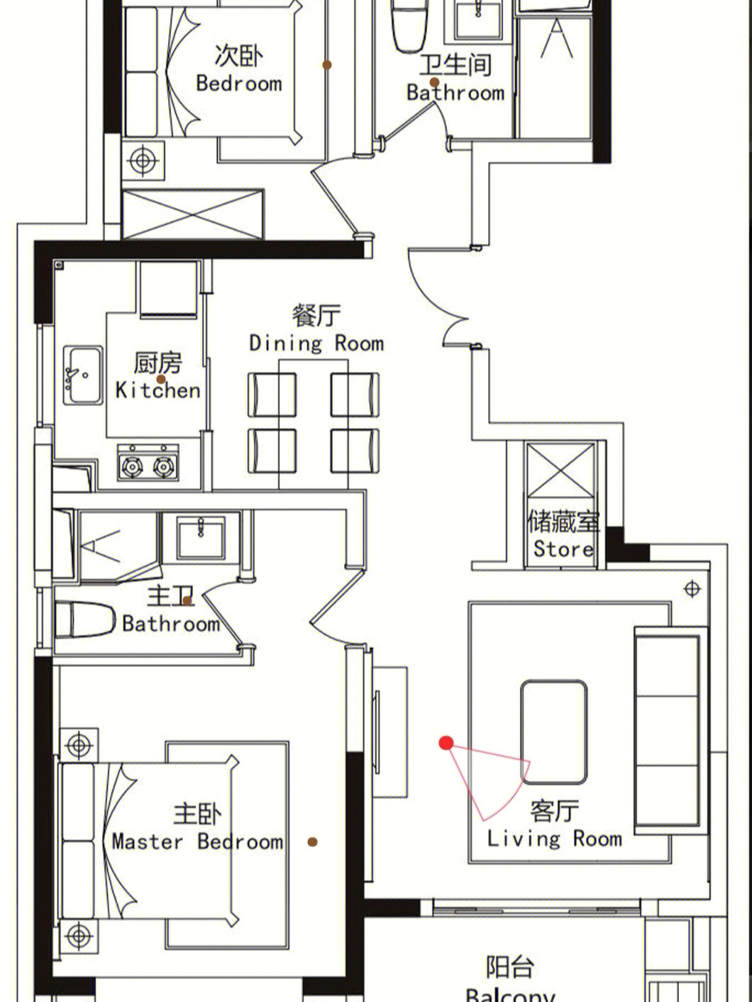 长方形房屋九宫格画法图片