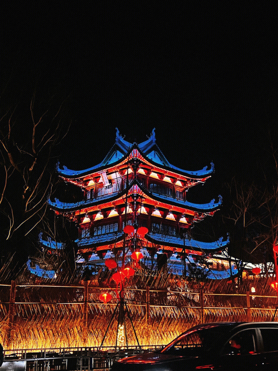 台江县夜景图片