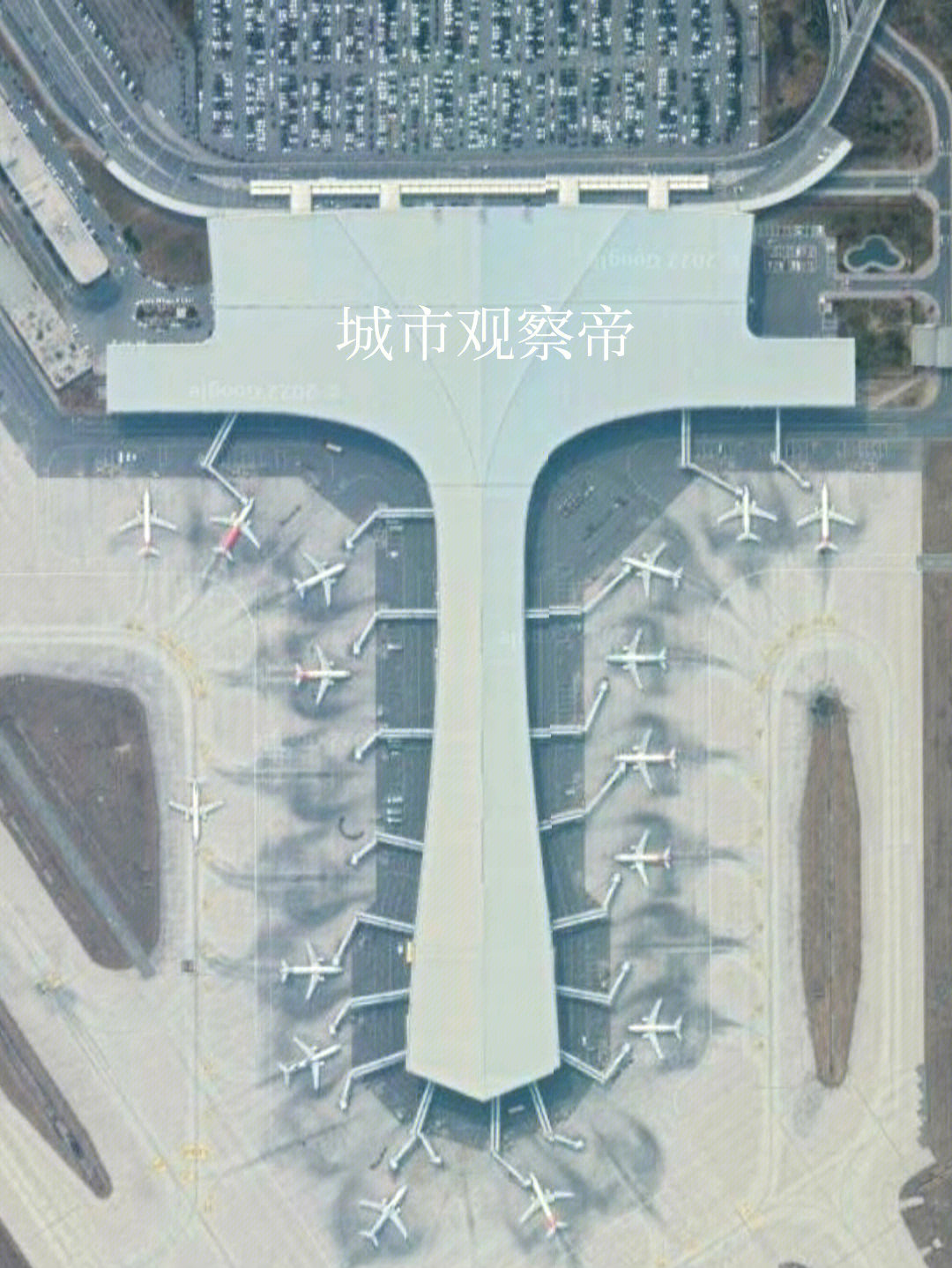 正定机场平面图图片