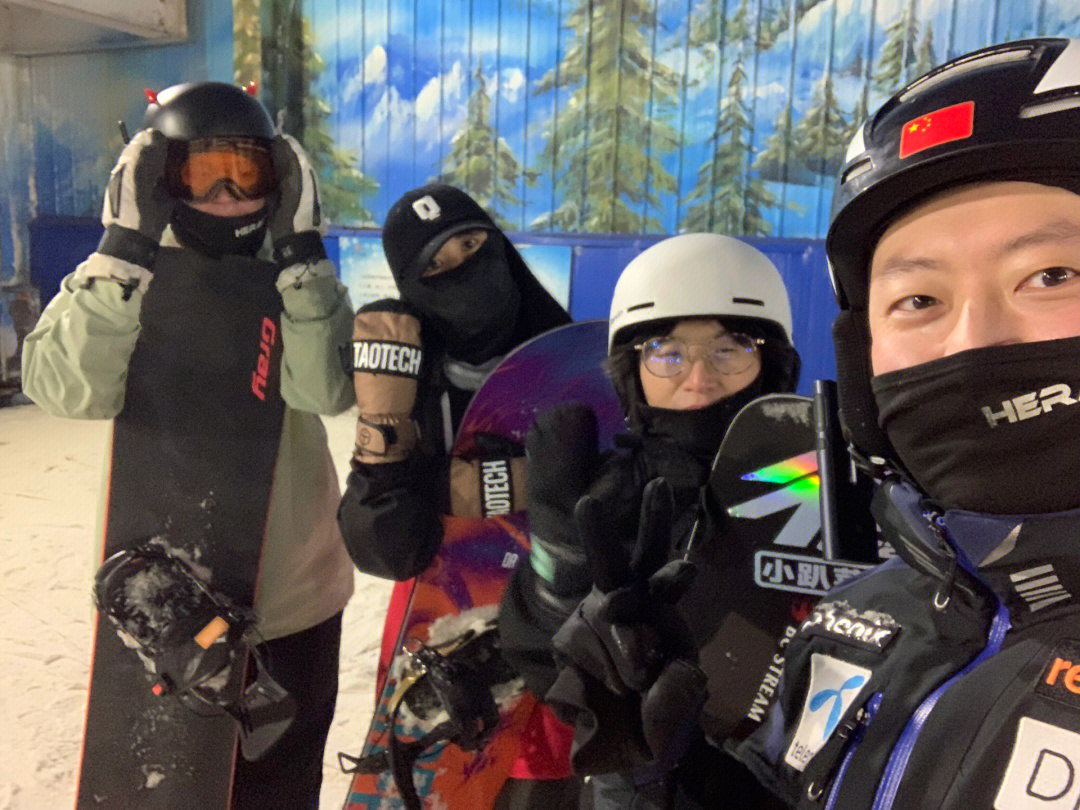 石家庄雪缘滑雪俱乐部滑雪交流活动