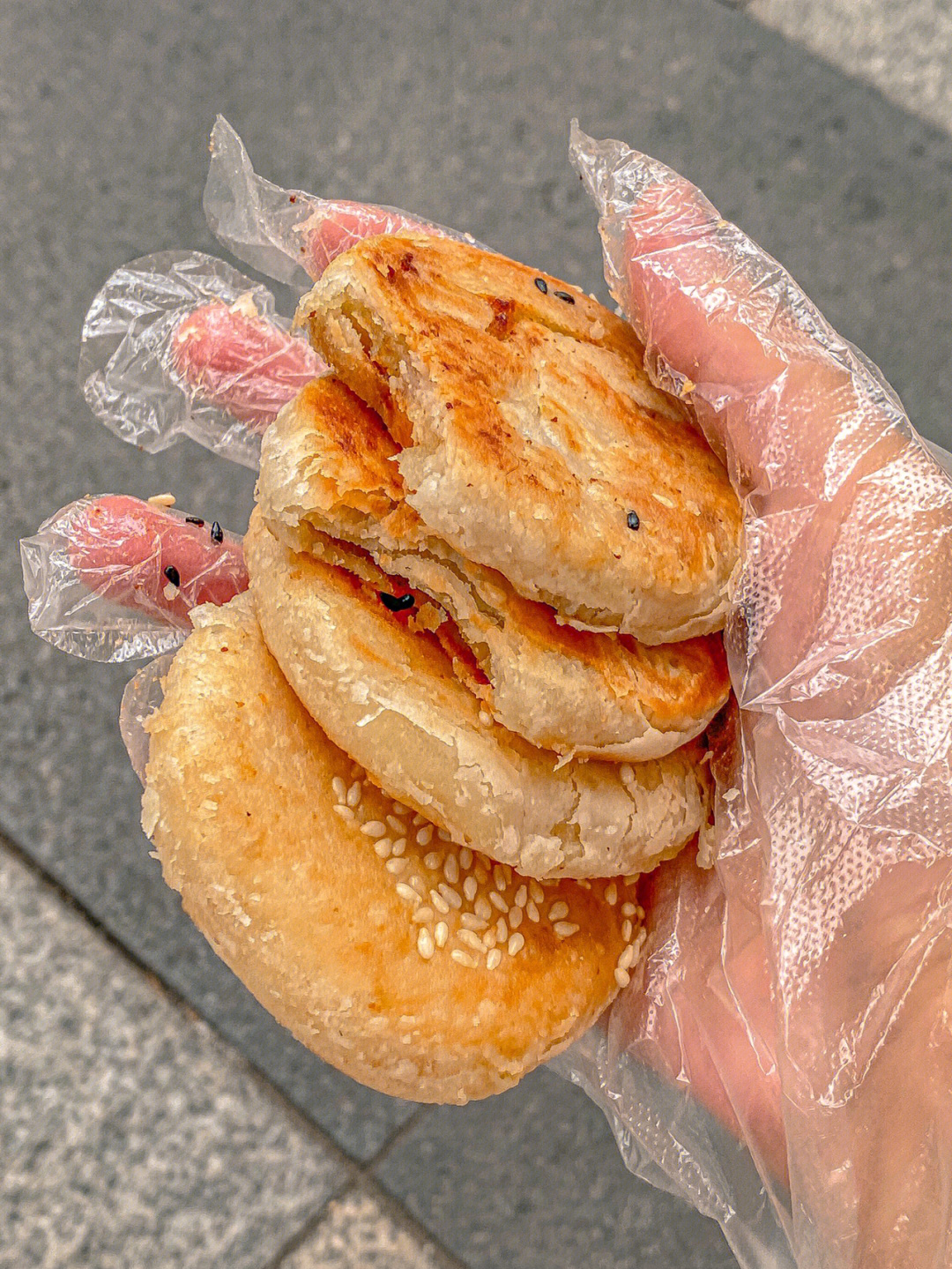 感谢网友推荐这家1r的香酥板栗饼香飞了