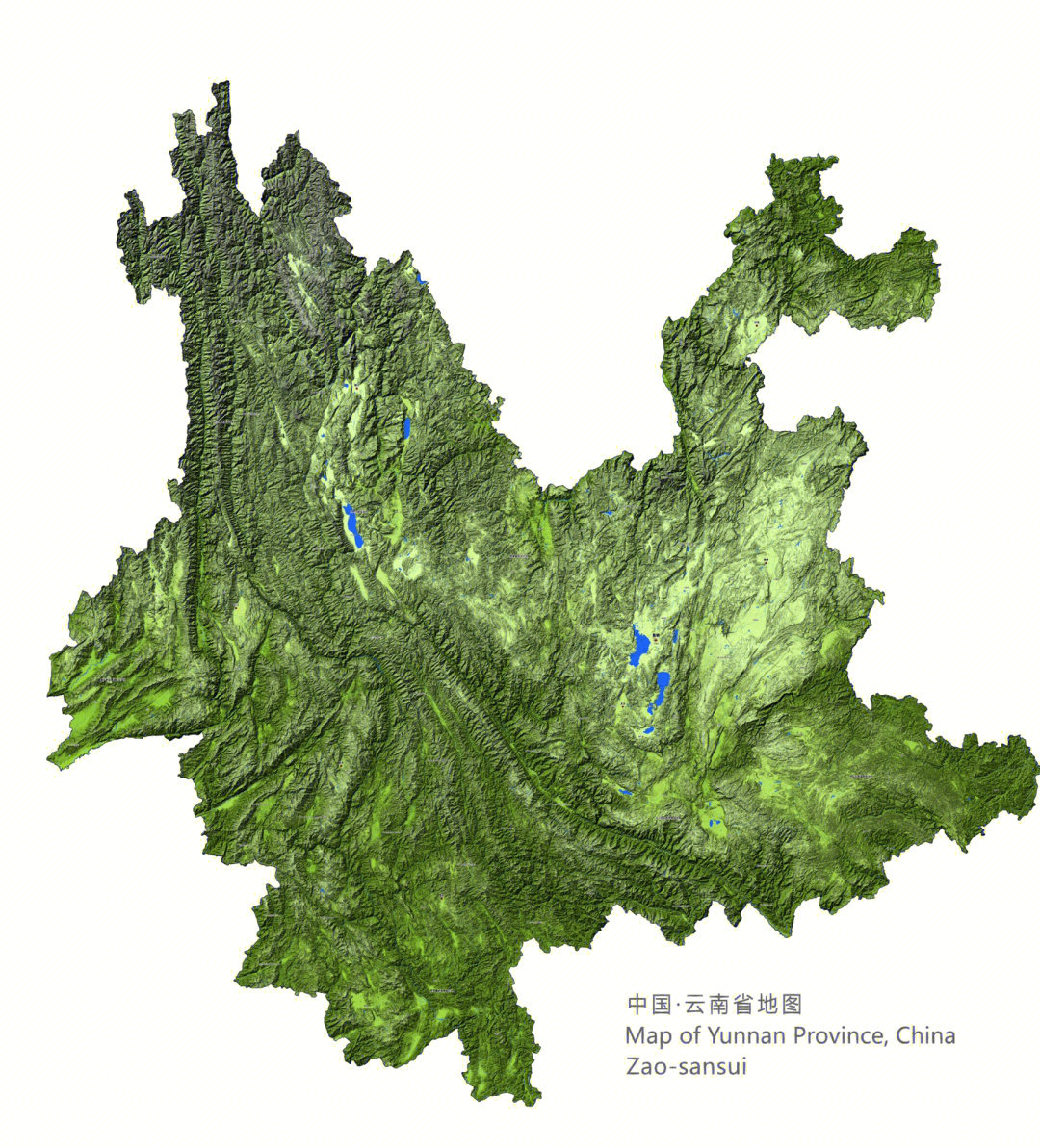 云南地形地貌主要特征图片