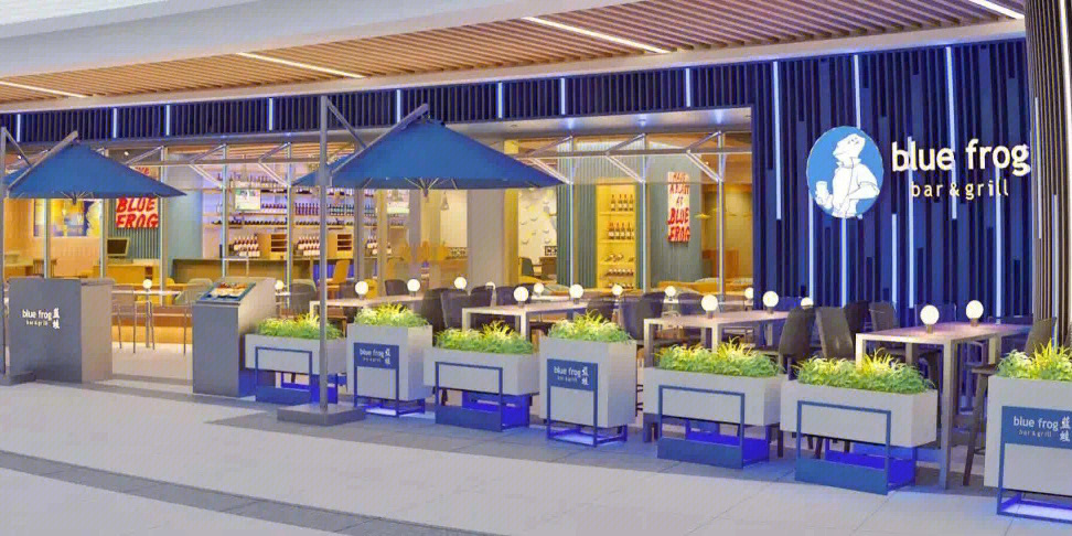 苏州中心蓝蛙西餐厅图片