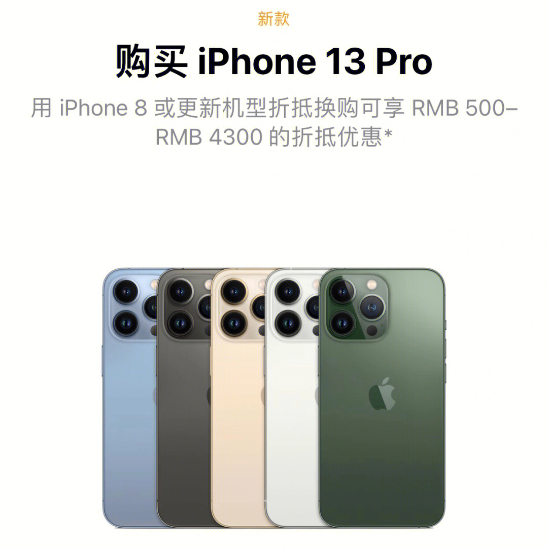 iphone13pro颜色